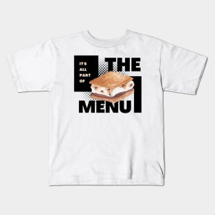 All part of the menu movie Kids T-Shirt